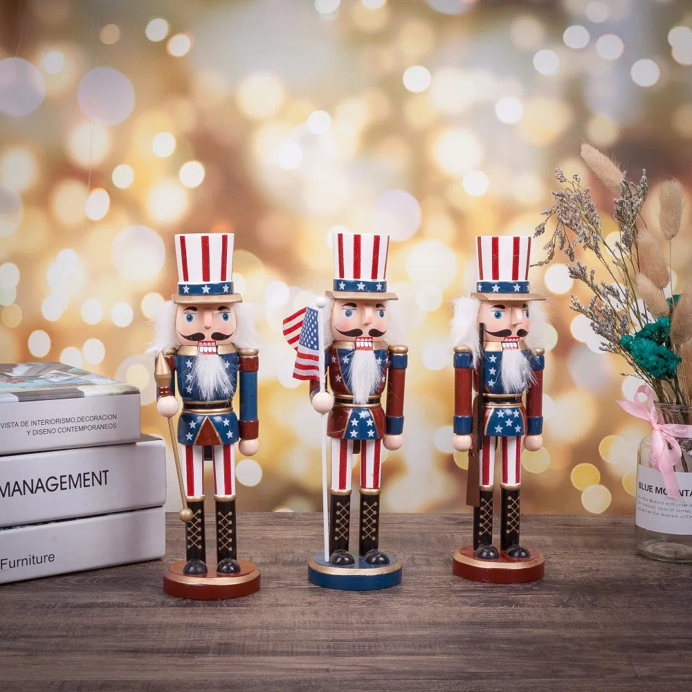 Action & Toy 25cm wooden painted American soldiers Nutcracker puppet crafts Christmas gifts Children's holiday toys HT052
Action & Toy 25cm wooden painted American soldiers Nutcracker puppet crafts Christmas gifts Children's holiday toys HT052