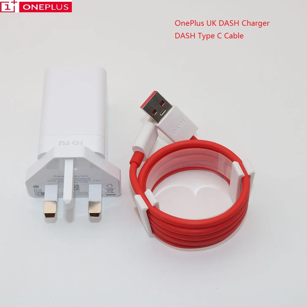Оригинальное зарядное устройство OnePlus Dash 5 в 4A USB адаптер для быстрой зарядки 3 T 5T 6