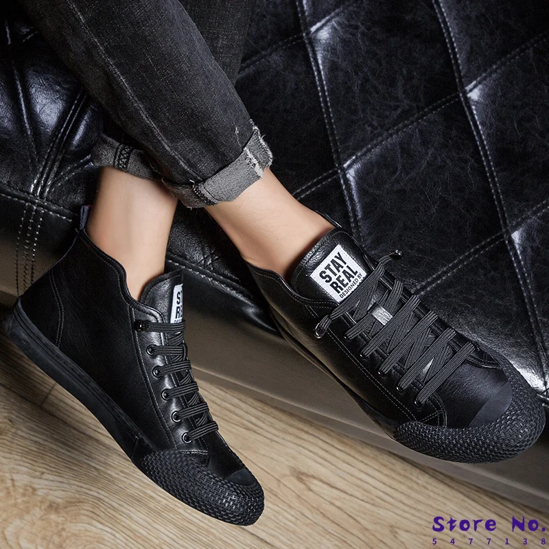 Autumn Winter Men Shoes High-Top Genuine Leather Outdoor Casual Shoes Sneakers Breathable Non-slip Walking Shoes White Simple
Autumn Winter Men Shoes High-Top Genuine Leather Outdoor Casual Shoes Sneakers Breathable Non-slip Walking Shoes White Simple