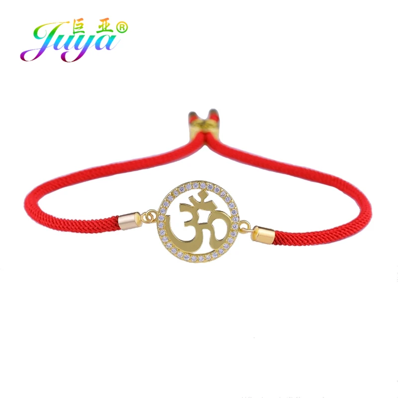 Juya Handmade Chakra Hinduism JewelrySupplies AUM OM Charm Bracelets For Women Men Adjustable Red Thread Religious Handicraft
Juya Handmade Chakra Hinduism JewelrySupplies AUM OM Charm Bracelets For Women Men Adjustable Red Thread Religious Handicraft