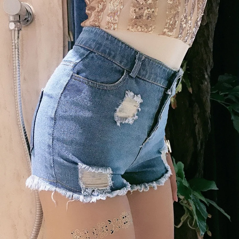 2021 New Korean Version of Summer Women's Hot Pants, Super Short Nightclub Women's Sexy High Waist Ripped Holes
2021 New Korean Version of Summer Women's Hot Pants, Super Short Nightclub Women's Sexy High Waist Ripped Holes
