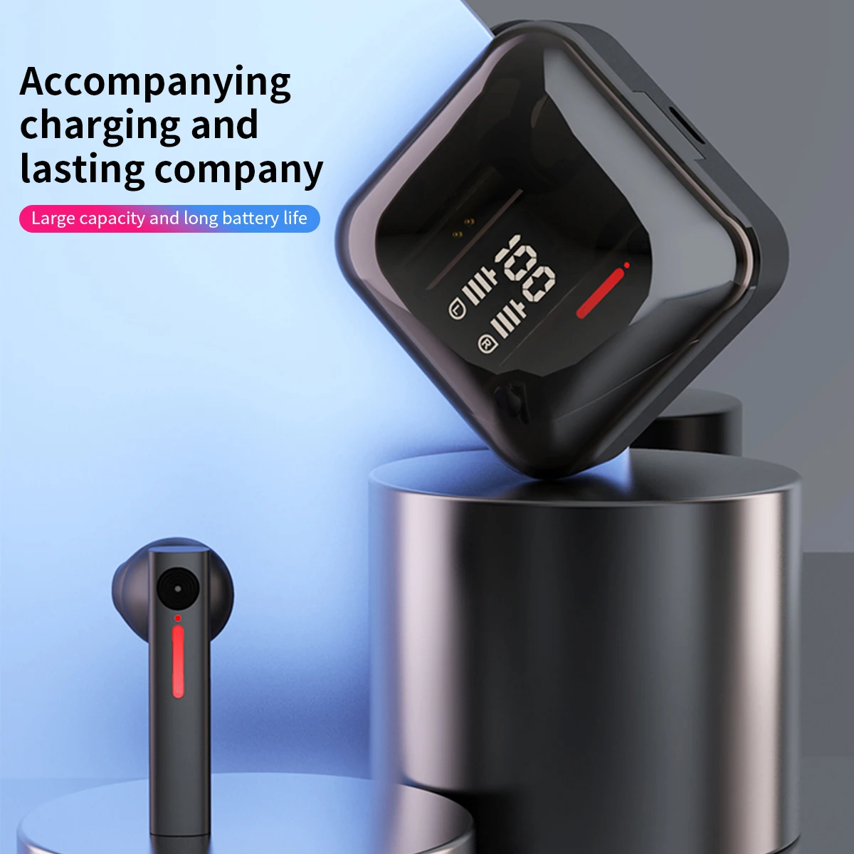 New Bluetooth Earphones T13 Wireless Headphones LED Display TWS with Microphone Noise Cancelling Headset Earbuds
New Bluetooth Earphones T13 Wireless Headphones LED Display TWS with Microphone Noise Cancelling Headset Earbuds