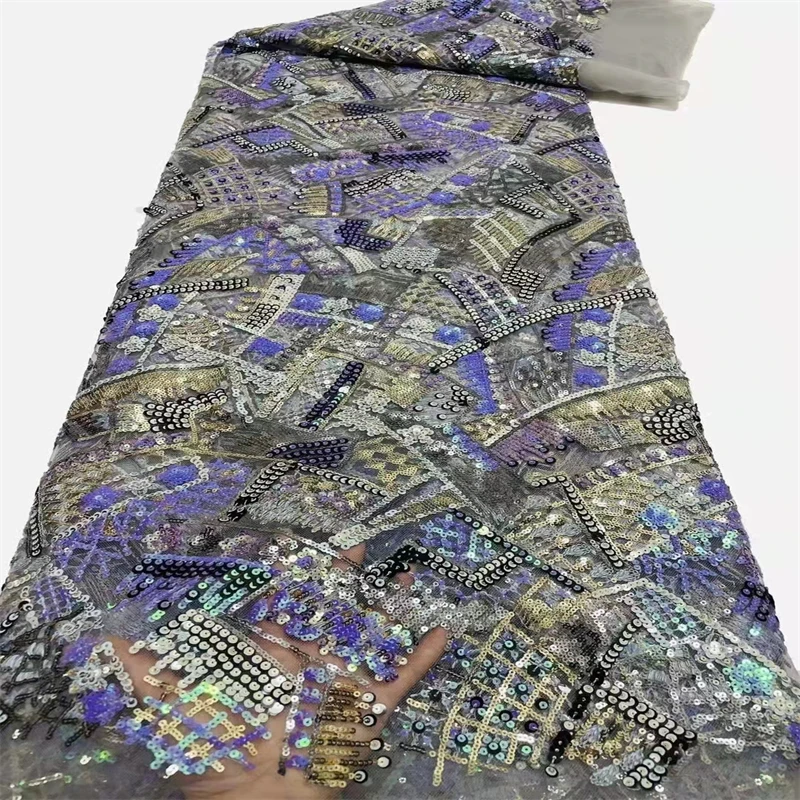 Familiar African French Tulle Sequins Lace Fabric 2022 High Quality Lace Material Nigerian Lace Fabrics For Garment Sew CD32253
Familiar African French Tulle Sequins Lace Fabric 2022 High Quality Lace Material Nigerian Lace Fabrics For Garment Sew CD32253