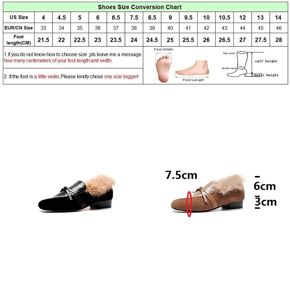 DRFARGO Shoes Women Pump Genuine Rabbit Fur top slip on Square Low Heel Bowtie Front Round Toe Winter Warm fur inside size 34-40
DRFARGO Shoes Women Pump Genuine Rabbit Fur top slip on Square Low Heel Bowtie Front Round Toe Winter Warm fur inside size 34-40