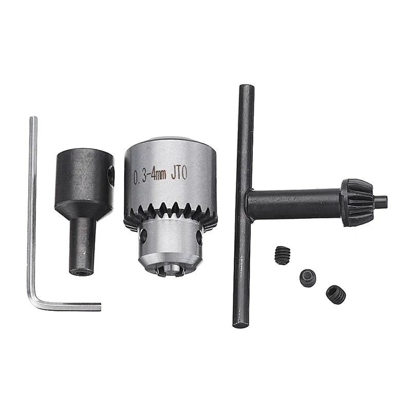 0.3-4mm Mini Electric Drill Chuck JTO Cone With 5mm Motor Connecting Rod Shaft High Precision Thread | Инструменты