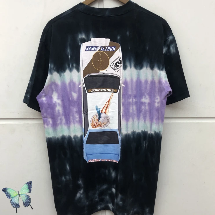 Oversize Travis Scott Cactus Jack T Shirt Racing Car Purple Tie Dye Wave Cactus Jack T-shirt Top Quality Heavy Fabric
Oversize Travis Scott Cactus Jack T Shirt Racing Car Purple Tie Dye Wave Cactus Jack T-shirt Top Quality Heavy Fabric