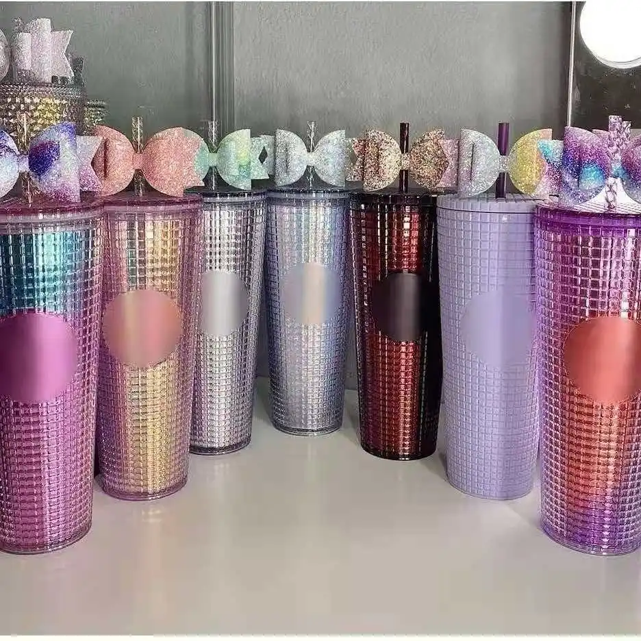 double wall 700ml 710ml 22oz 24oz DIY plastic studded corn tumbler with straw no starbks logo
double wall 700ml 710ml 22oz 24oz DIY plastic studded corn tumbler with straw no starbks logo