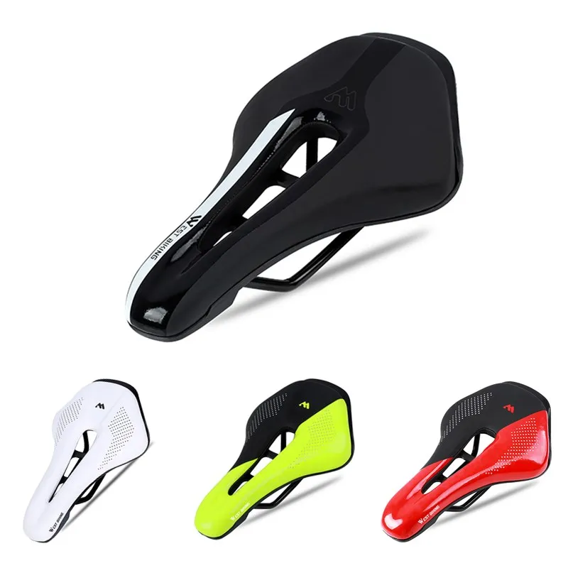 Comfortable Bicycle Saddle Ultralight Rainproof MTB Mountain Road Bike Seat Soft PU Leather Hollow Cushion Bike Part Accessories
Comfortable Bicycle Saddle Ultralight Rainproof MTB Mountain Road Bike Seat Soft PU Leather Hollow Cushion Bike Part Accessories
