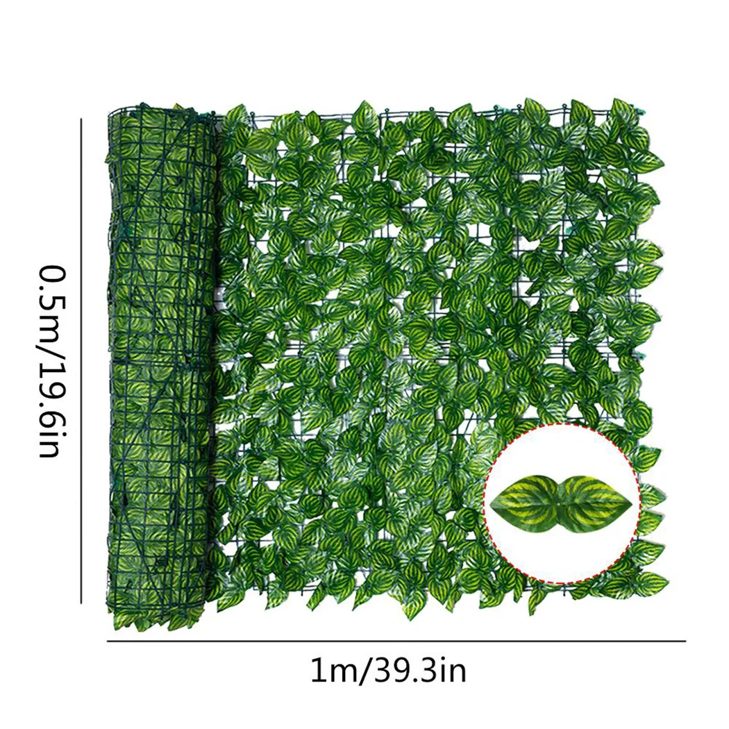 Artificial Leaf Privacy Fence Wall Landscaping Hedge Screening Roll Outdoor Garden Backyard Privacy Protection Backdrop Decor
Artificial Leaf Privacy Fence Wall Landscaping Hedge Screening Roll Outdoor Garden Backyard Privacy Protection Backdrop Decor