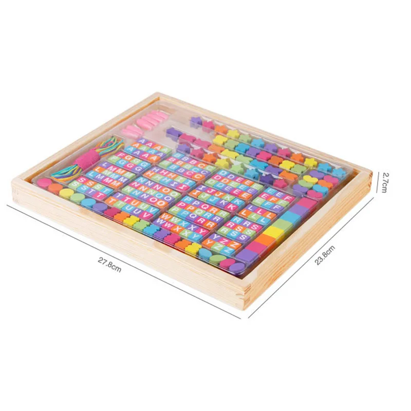 2020 DIY Montessori Wooden Toy Bead Hand Brain Training Beads Classification Game Early Children Educational Toys Birthday Gift
2020 DIY Montessori Wooden Toy Bead Hand Brain Training Beads Classification Game Early Children Educational Toys Birthday Gift
