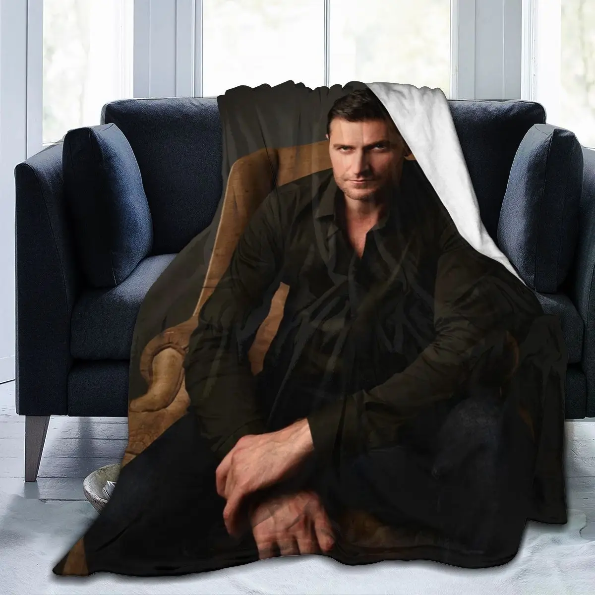 Richard Armitage blanket sofa cover star blanket bed sheet flannel children's bedroom decoration and adult gifts
Richard Armitage blanket sofa cover star blanket bed sheet flannel children's bedroom decoration and adult gifts