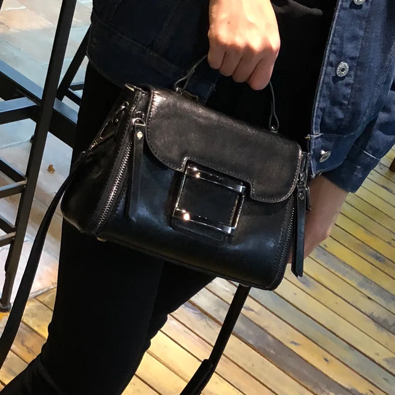 2020 Spring Real Genuine Wax Oil Leather Handbag Handbags Woman Small Vintage Crossbody Bags For Women Shoulder Messenger Bag
2020 Spring Real Genuine Wax Oil Leather Handbag Handbags Woman Small Vintage Crossbody Bags For Women Shoulder Messenger Bag