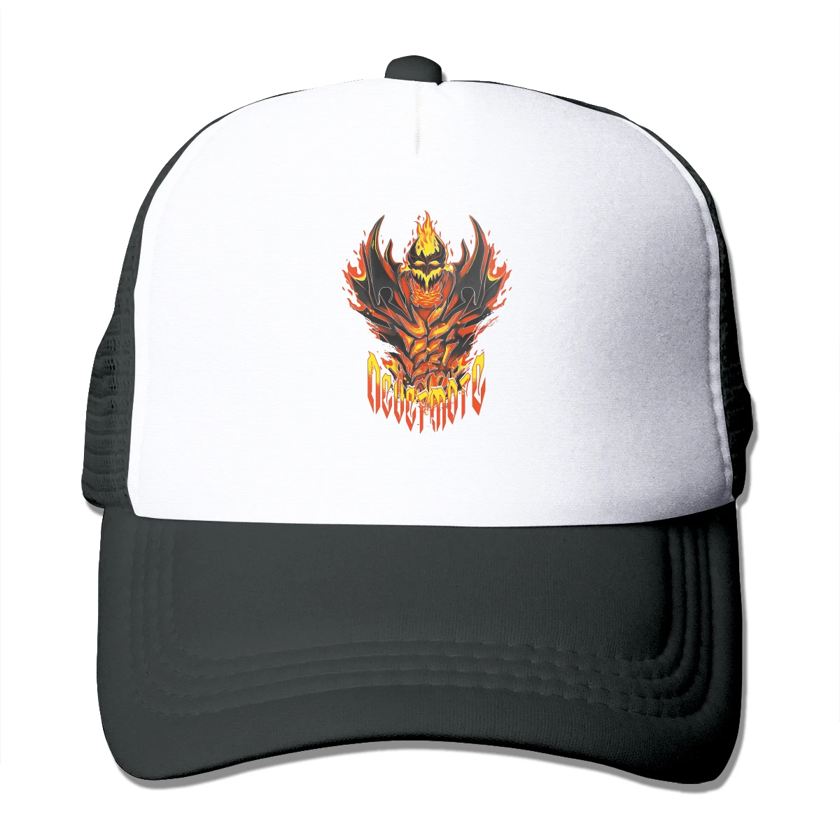 

Бейсболка с рисунком огня DOTA Hero, сетчатая шляпа для стремления игры в реальном времени для мужчин и женщин, стильные головные уборы для трак...