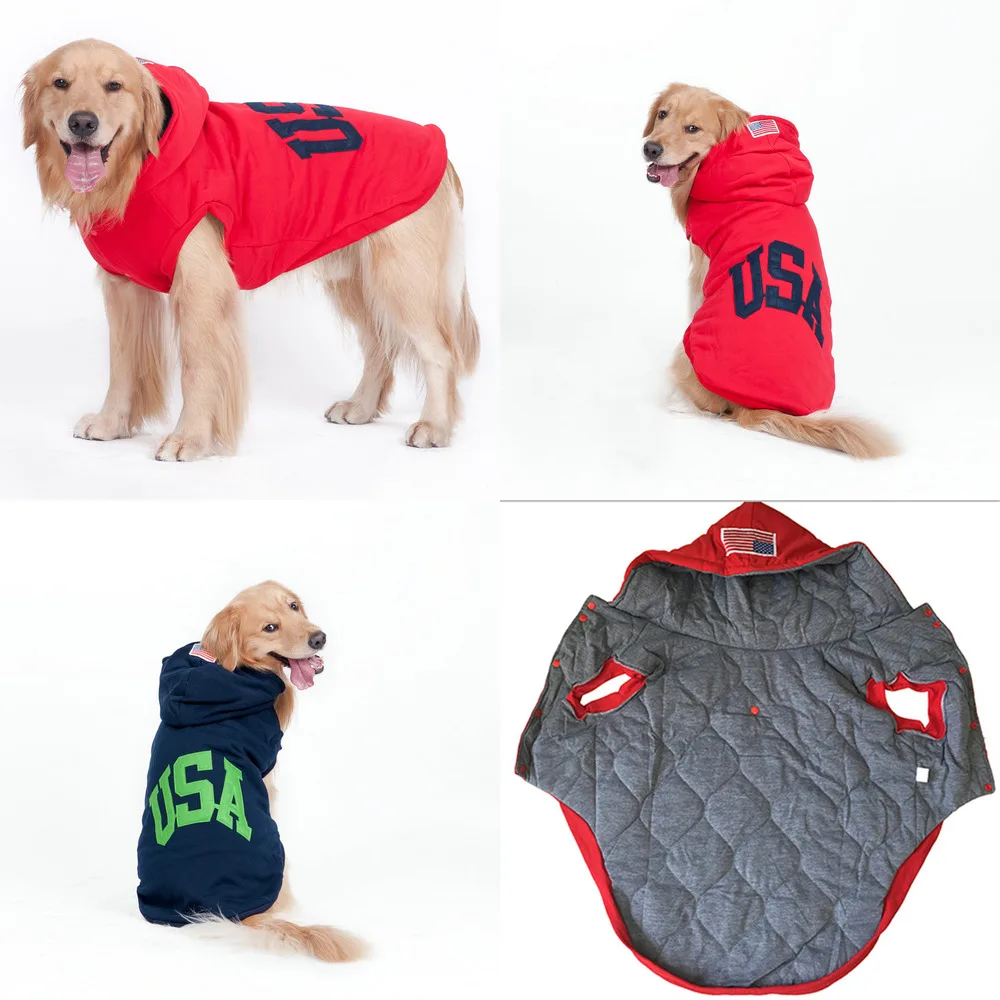 Large Dog Clothes Big Dog Clothing Winter Samoyed Husky Labrador Golden Retriever Dog Hoodie Coat Jacket Dropshipping Pet Outfit
Large Dog Clothes Big Dog Clothing Winter Samoyed Husky Labrador Golden Retriever Dog Hoodie Coat Jacket Dropshipping Pet Outfit