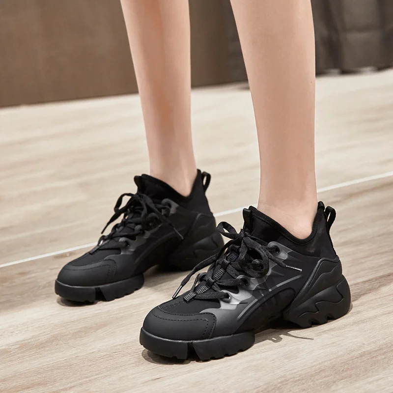 2021 vulcanized Genuine Leather Women Sneakers Chunky Platform Sneakers For Women INS Hot Round Toe Lace-Up Sports Shoes
2021 vulcanized Genuine Leather Women Sneakers Chunky Platform Sneakers For Women INS Hot Round Toe Lace-Up Sports Shoes