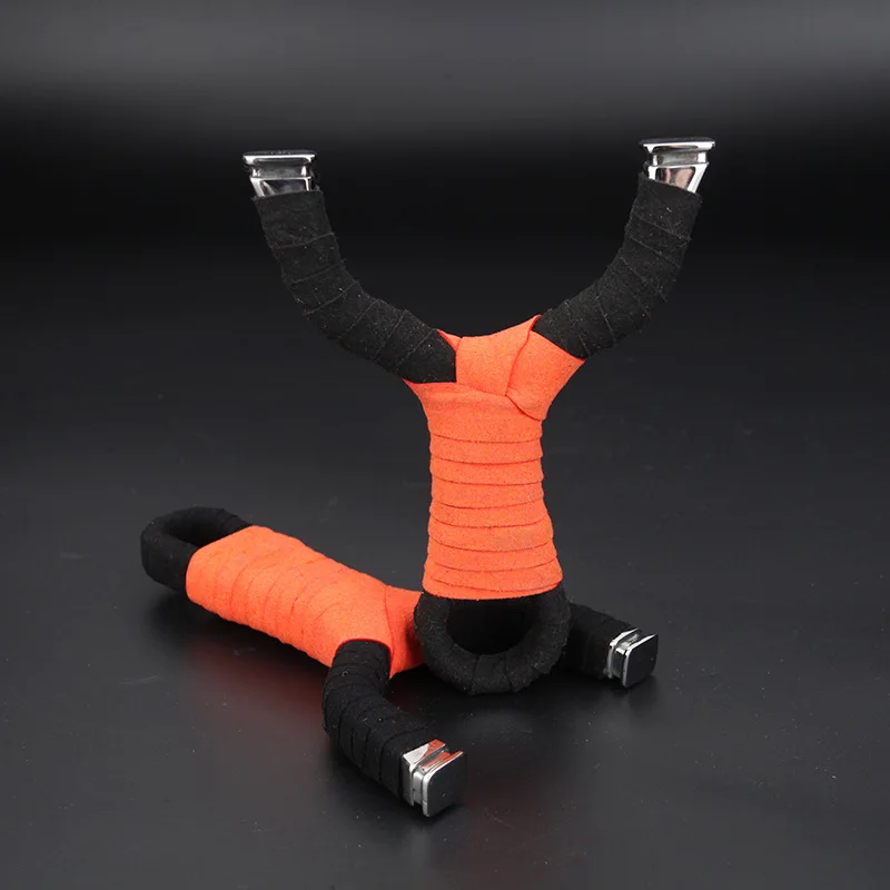 Flat Rubber Band Slingshot Hunting High Quality Stainless Steel 304 Titanium Steel Outdoor Toy Slingshot 2020
Flat Rubber Band Slingshot Hunting High Quality Stainless Steel 304 Titanium Steel Outdoor Toy Slingshot 2020