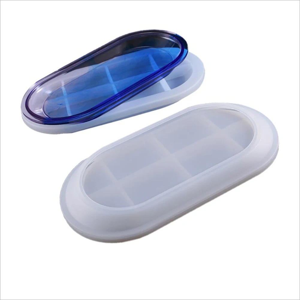DIY Dish-shaped Resin Mold Silicone Mold DIY Oval Dish Resin Ashtray Trays Mold Jewelry Storage Box Making Tools Plate Mould
DIY Dish-shaped Resin Mold Silicone Mold DIY Oval Dish Resin Ashtray Trays Mold Jewelry Storage Box Making Tools Plate Mould