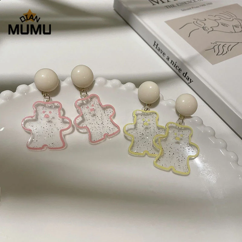 New Fashion Acrylic Geometric Oval Colorful Flower Bear Pattern Drop Earrings for Women Girls Fashion aesthetic Jewelry Gifts
New Fashion Acrylic Geometric Oval Colorful Flower Bear Pattern Drop Earrings for Women Girls Fashion aesthetic Jewelry Gifts