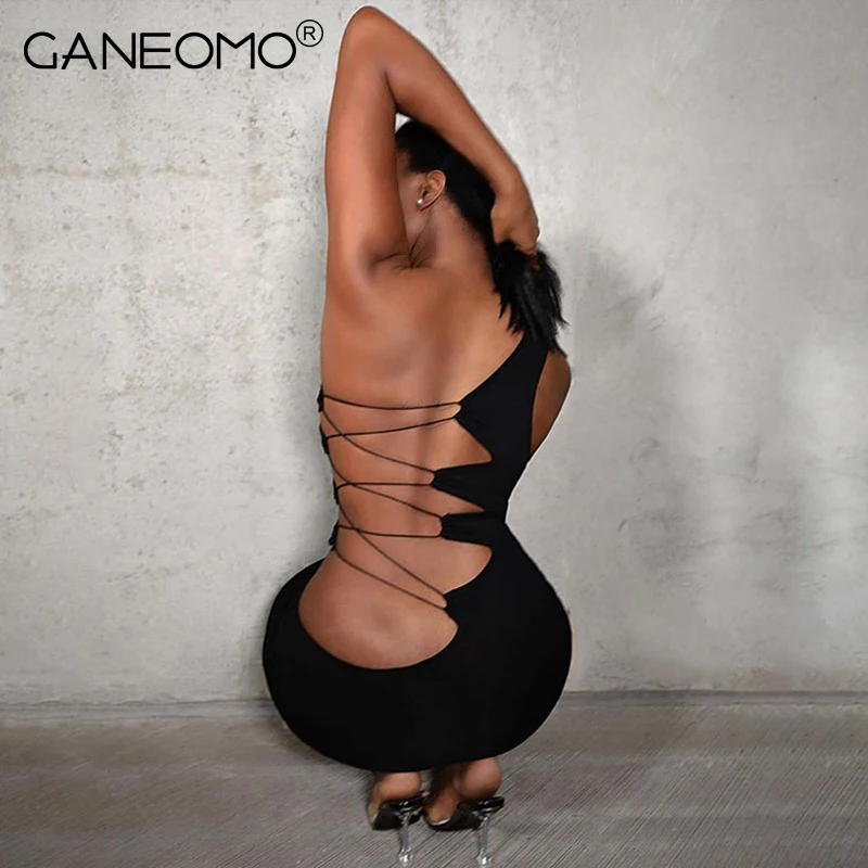 Sexy Cut Out Bodycon Mini Dress Summer Women Elegant Party Stylish Lady One Shoulder Birthday Backless Bandage Short Dresses New
Sexy Cut Out Bodycon Mini Dress Summer Women Elegant Party Stylish Lady One Shoulder Birthday Backless Bandage Short Dresses New