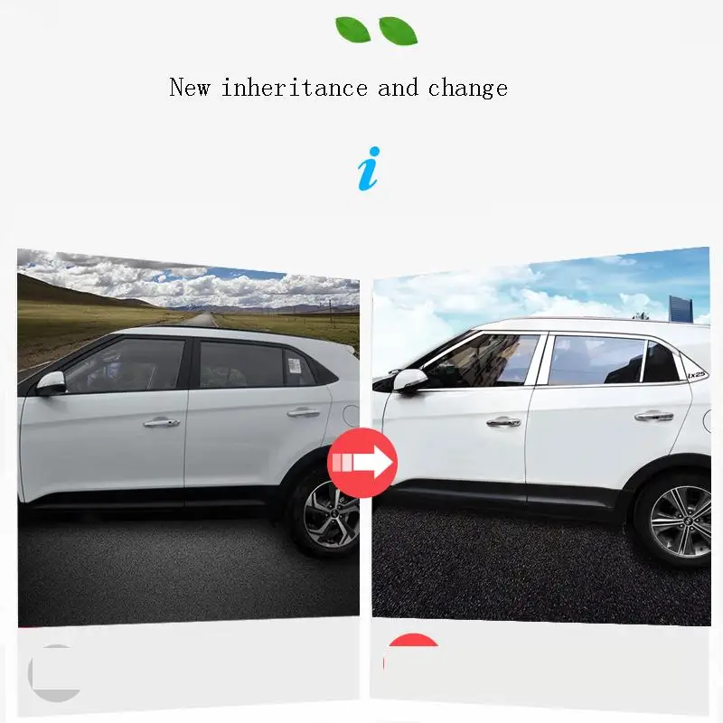 Acessorios Para Carros Accessori Auto Pegatinas Coche Decoration Accessories Exterior Car Sticker Window FOR Hyundai IX25 Creta
Acessorios Para Carros Accessori Auto Pegatinas Coche Decoration Accessories Exterior Car Sticker Window FOR Hyundai IX25 Creta