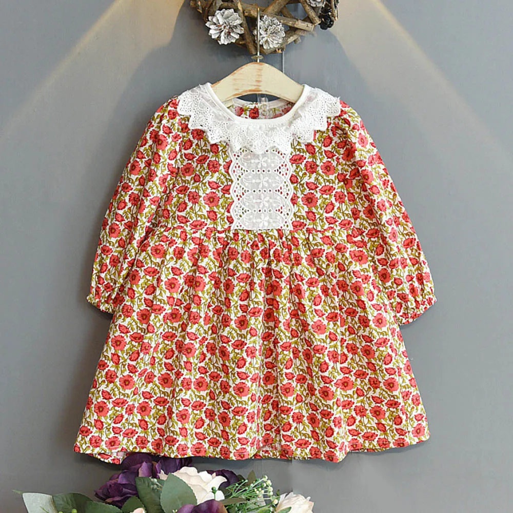 Toddler Long Sleeve Dress Floral Spring Autumn Princess Birthday Christmas Girls Clothing New Arrival
Toddler Long Sleeve Dress Floral Spring Autumn Princess Birthday Christmas Girls Clothing New Arrival
