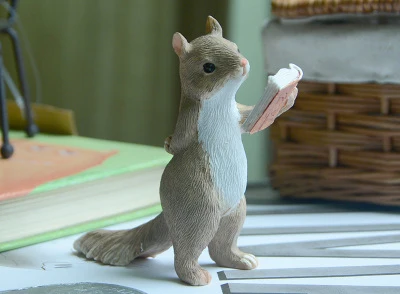 Cute Squirrel Modern Resin Craft Decor Fairy Garden Statues Home Decoration Accessories Gift Office Desk Livingroom Decor Modern
Cute Squirrel Modern Resin Craft Decor Fairy Garden Statues Home Decoration Accessories Gift Office Desk Livingroom Decor Modern