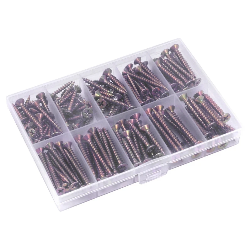 160PCS Wood Screw Cross Countersunk Head Tapping Screw with Cross Stitch Kits Stamped of Embroidery Starter Kits
160PCS Wood Screw Cross Countersunk Head Tapping Screw with Cross Stitch Kits Stamped of Embroidery Starter Kits