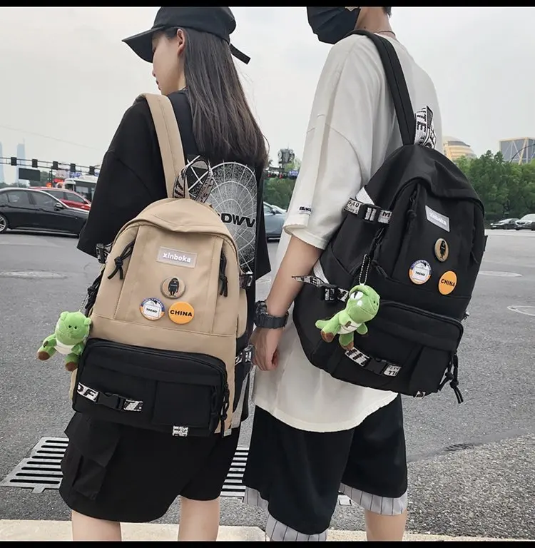 College student schoolbag male Korean version of INS high school trend backpack female large capacity boy travel backpack
College student schoolbag male Korean version of INS high school trend backpack female large capacity boy travel backpack