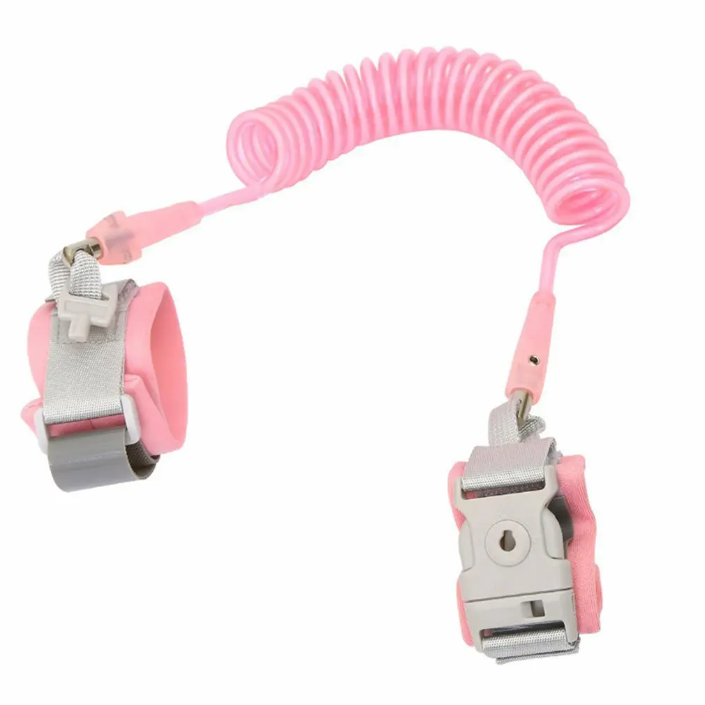 Children Anti Lost Safety Wrist Link Leash Anti-lost Link Walking Harness Wristbands Wrist Strap With Lock
Children Anti Lost Safety Wrist Link Leash Anti-lost Link Walking Harness Wristbands Wrist Strap With Lock