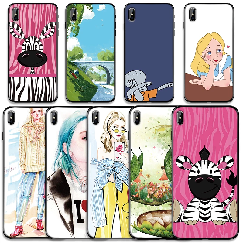 Силиконовый чехол сумка для iphone 5 6 5s 6s s мягкая задняя крышка из ТПУ plus бампер