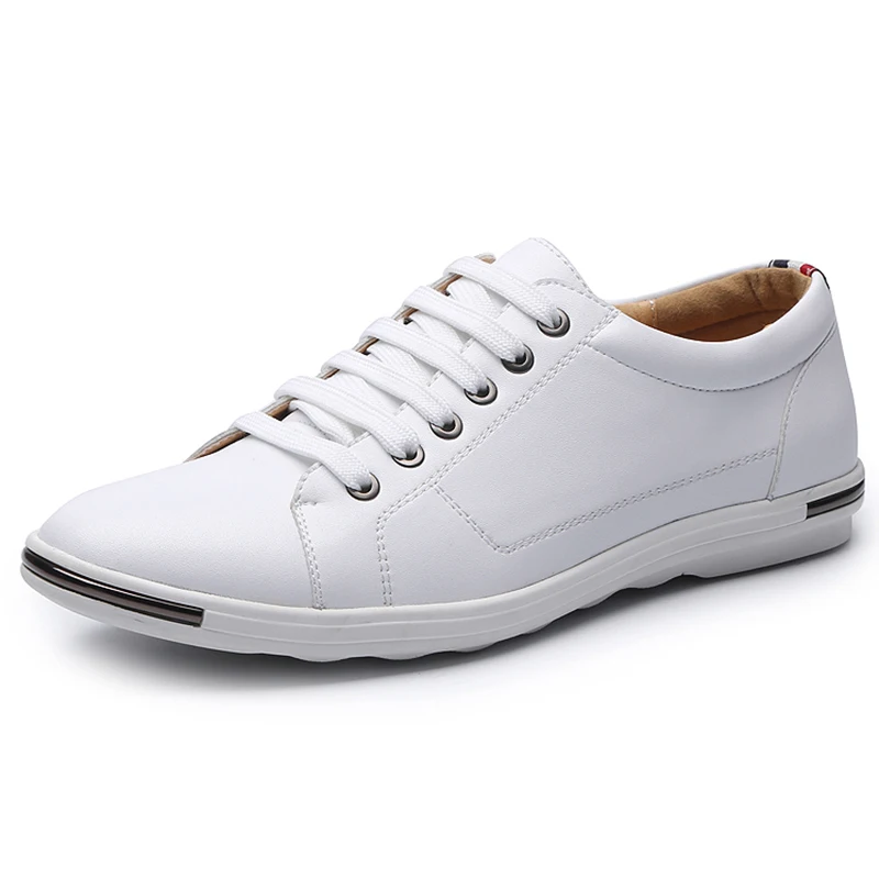 High Quality Big Size Men Casual Shoes Hot Sale Fashion Casual Men Leather Shoes Breathable Spring Black Casual Men Shoes White
High Quality Big Size Men Casual Shoes Hot Sale Fashion Casual Men Leather Shoes Breathable Spring Black Casual Men Shoes White