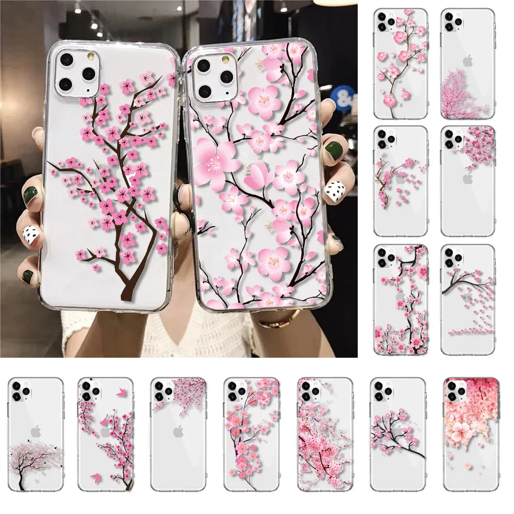 Pink Cherry Blossom Flower Tree Phone Case For iPhone 12 X XS XR XS Max 11 Pro Max 8 7 6 6S Plus SE2 5 5S SE
Pink Cherry Blossom Flower Tree Phone Case For iPhone 12 X XS XR XS Max 11 Pro Max 8 7 6 6S Plus SE2 5 5S SE