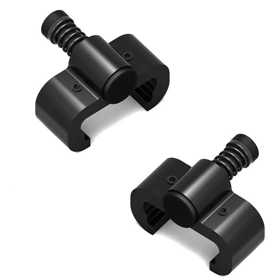 WOLFBIRD Sliding Barn Door Stopper Rail Stop for Single or Double Barn Doors Top Track Middle Both End Adjustable Black 1 Pair
WOLFBIRD Sliding Barn Door Stopper Rail Stop for Single or Double Barn Doors Top Track Middle Both End Adjustable Black 1 Pair