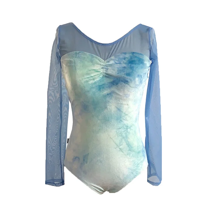 Tie-dye Ballet Leotard Adult Dancer Outfit Classical Dance Jumpsuit Stage Costume Gymnastics Bodysuit Ballerina Clothes JL2531
Tie-dye Ballet Leotard Adult Dancer Outfit Classical Dance Jumpsuit Stage Costume Gymnastics Bodysuit Ballerina Clothes JL2531