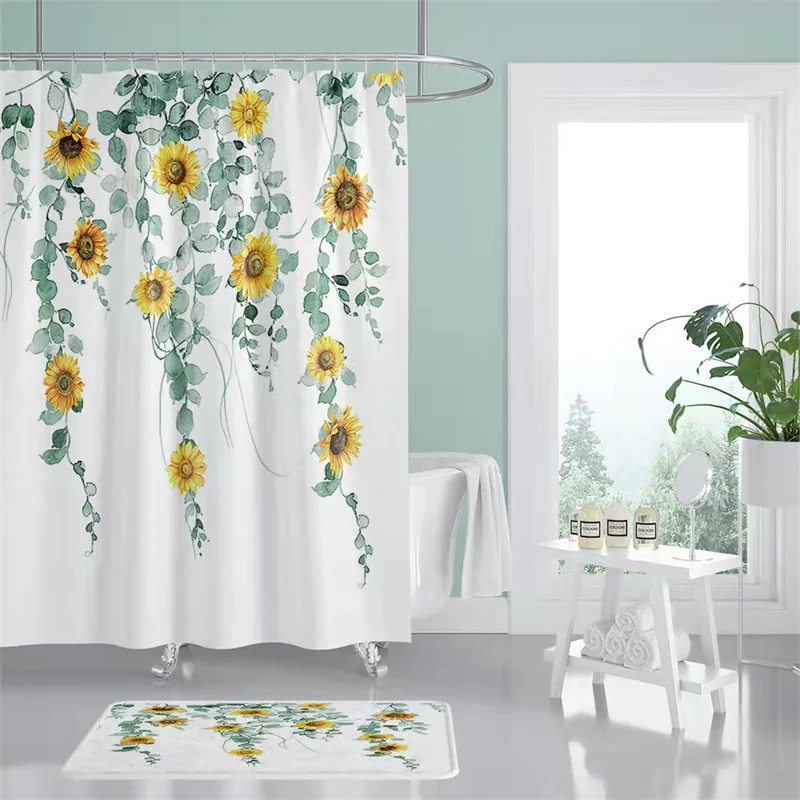 1pc Shower Curtain Bathroom Bath Curtains Polyester Waterproof With Hooks Toilet mat Door Bathroom Curtain Bathroom floor mats
1pc Shower Curtain Bathroom Bath Curtains Polyester Waterproof With Hooks Toilet mat Door Bathroom Curtain Bathroom floor mats