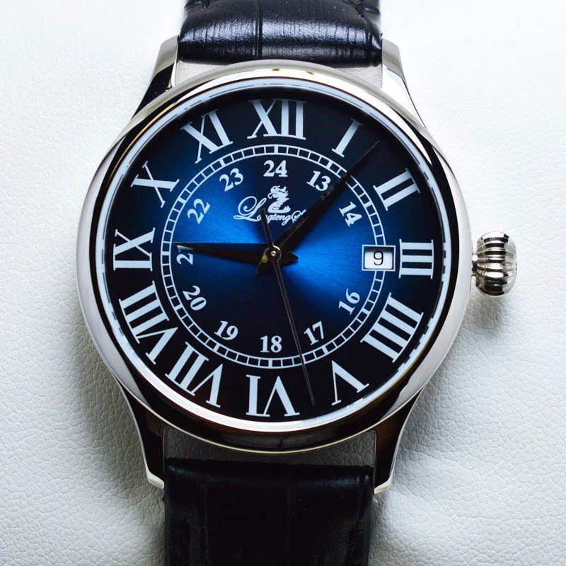 Fashion Automatic Mens Mechanical Watch Tianjin ST2130 Self Winding Movement Calendar Waterproof Stainless Steel Sapphire Watch
Fashion Automatic Mens Mechanical Watch Tianjin ST2130 Self Winding Movement Calendar Waterproof Stainless Steel Sapphire Watch