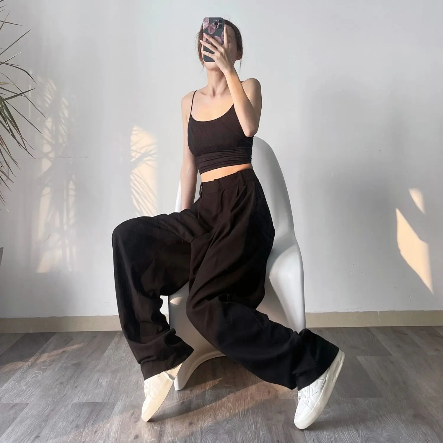 Large size spring dress, fat mm, high waist, thin, European and American floor dragging, leisure, straight tube, loose drop,
Large size spring dress, fat mm, high waist, thin, European and American floor dragging, leisure, straight tube, loose drop,