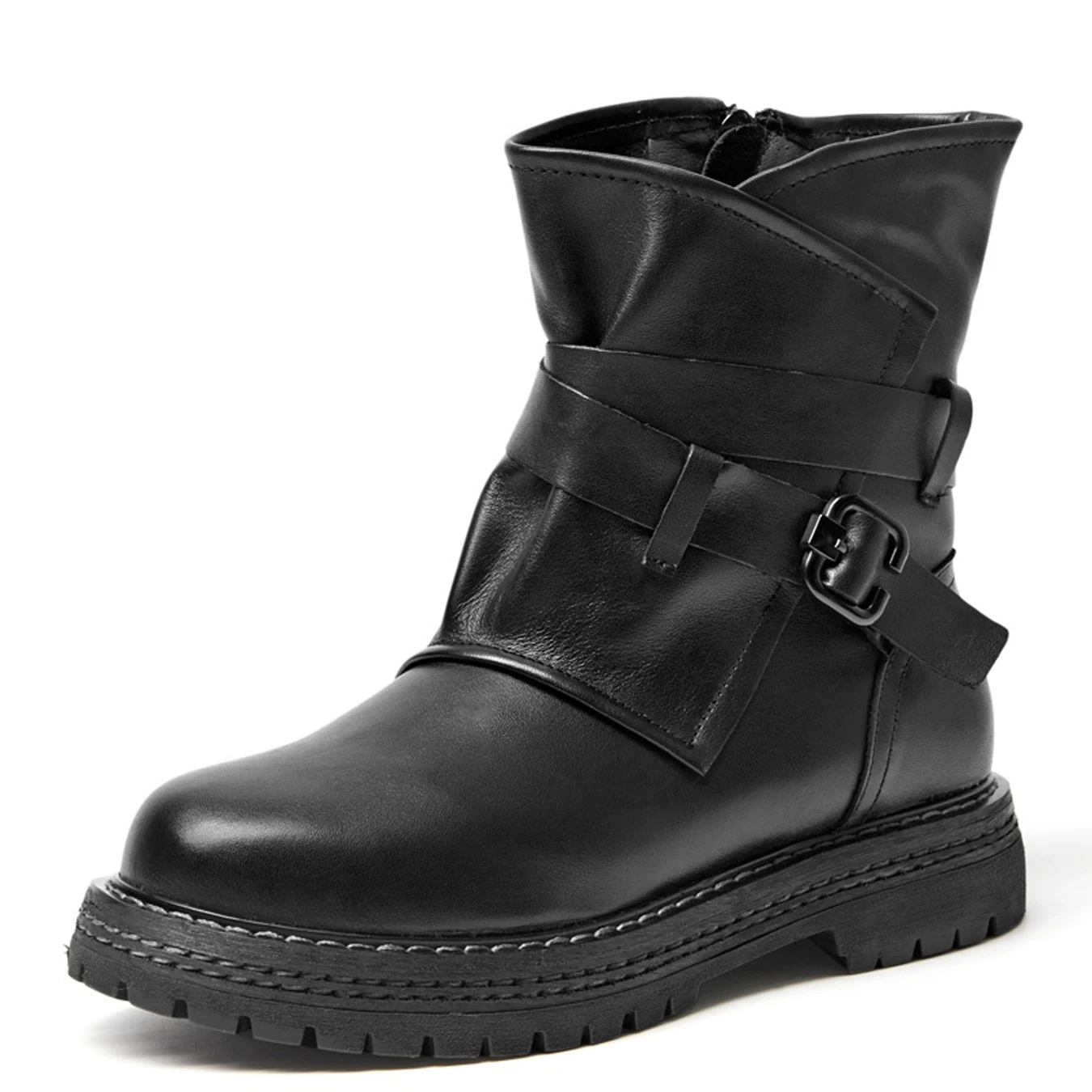 New 2022 Autumn Winter Genuine Leather Women Boots Female Handmade Mid Calf Thick Bottom Motorcycle Boots Woman Warm Shoes Mujer
New 2022 Autumn Winter Genuine Leather Women Boots Female Handmade Mid Calf Thick Bottom Motorcycle Boots Woman Warm Shoes Mujer
