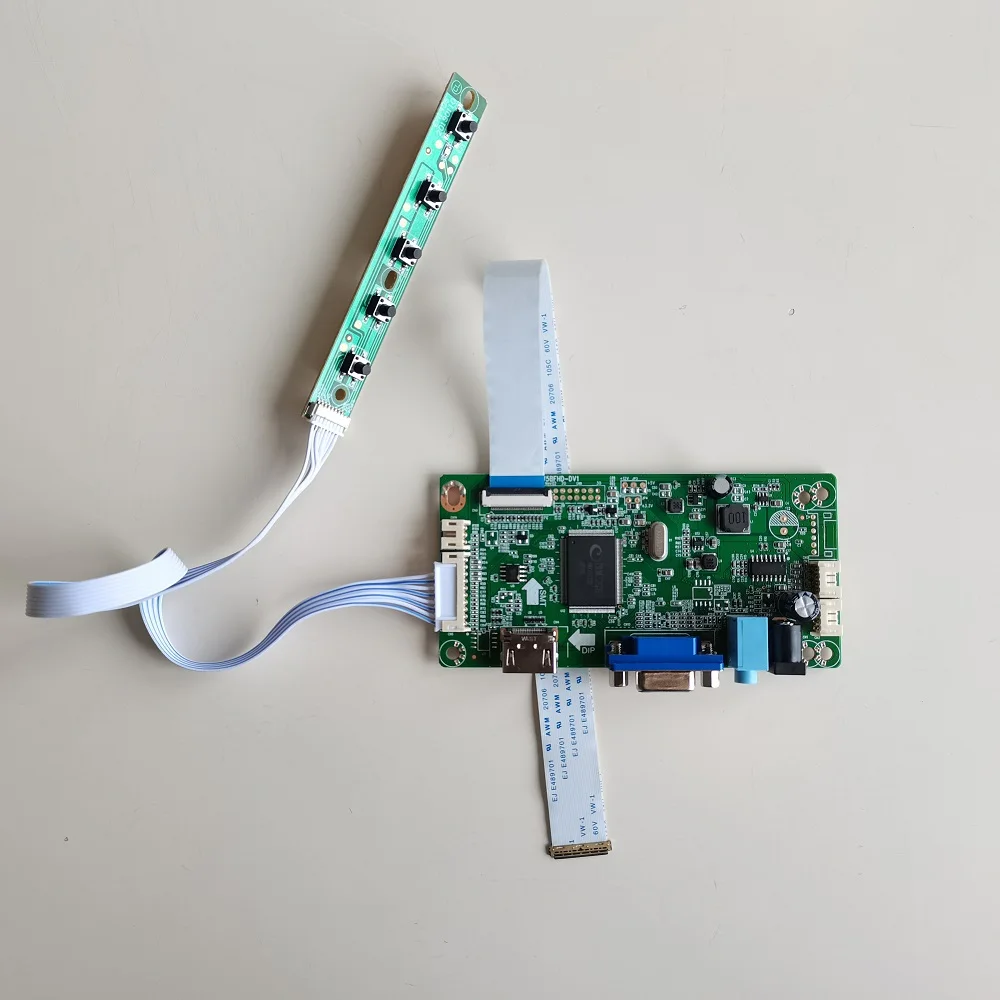 Для детской платы контроллера LCD DIY 15,6 "Драйвер монитора, светодиодный экран 1920X1080, 40-контактный комплект VGA EDP
Для детской платы контроллера LCD DIY 15,6 "Драйвер монитора, светодиодный экран 1920X1080, 40-контактный комплект VGA EDP