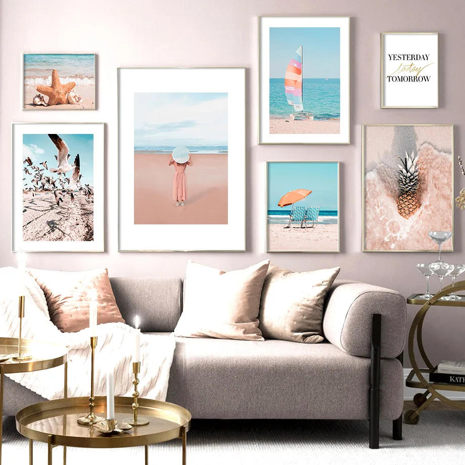 Wall Art Canvas Painting Sea Starfish Seagull Sailboat Beach Girl Nordic Posters And Prints Wall Pictures For Living Room Decor
Wall Art Canvas Painting Sea Starfish Seagull Sailboat Beach Girl Nordic Posters And Prints Wall Pictures For Living Room Decor