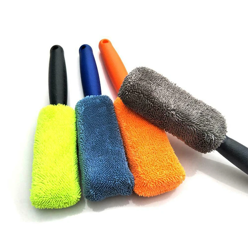 Auto Cleaning Universal Portable Microfiber Wheel Tire Rim Brush For Car With Plastic Handle Washing Cleaner Car Accessories
Auto Cleaning Universal Portable Microfiber Wheel Tire Rim Brush For Car With Plastic Handle Washing Cleaner Car Accessories