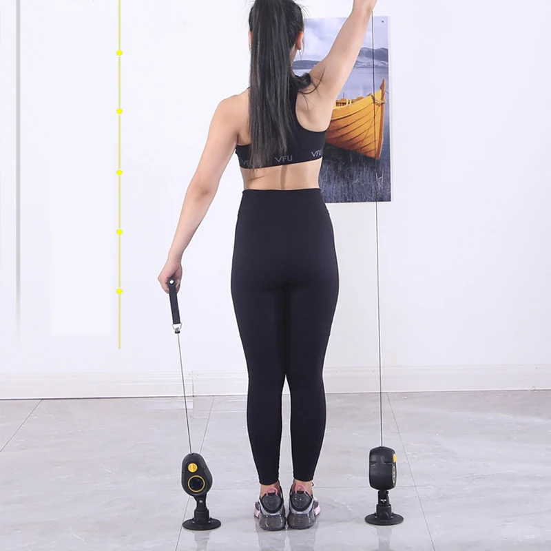 Rope Trainer Rope Pull Exercise Machine Resistance Bands with Handles Trainer Suction Cup Home Fitness Pilates Rope Gym 1PCS
Rope Trainer Rope Pull Exercise Machine Resistance Bands with Handles Trainer Suction Cup Home Fitness Pilates Rope Gym 1PCS