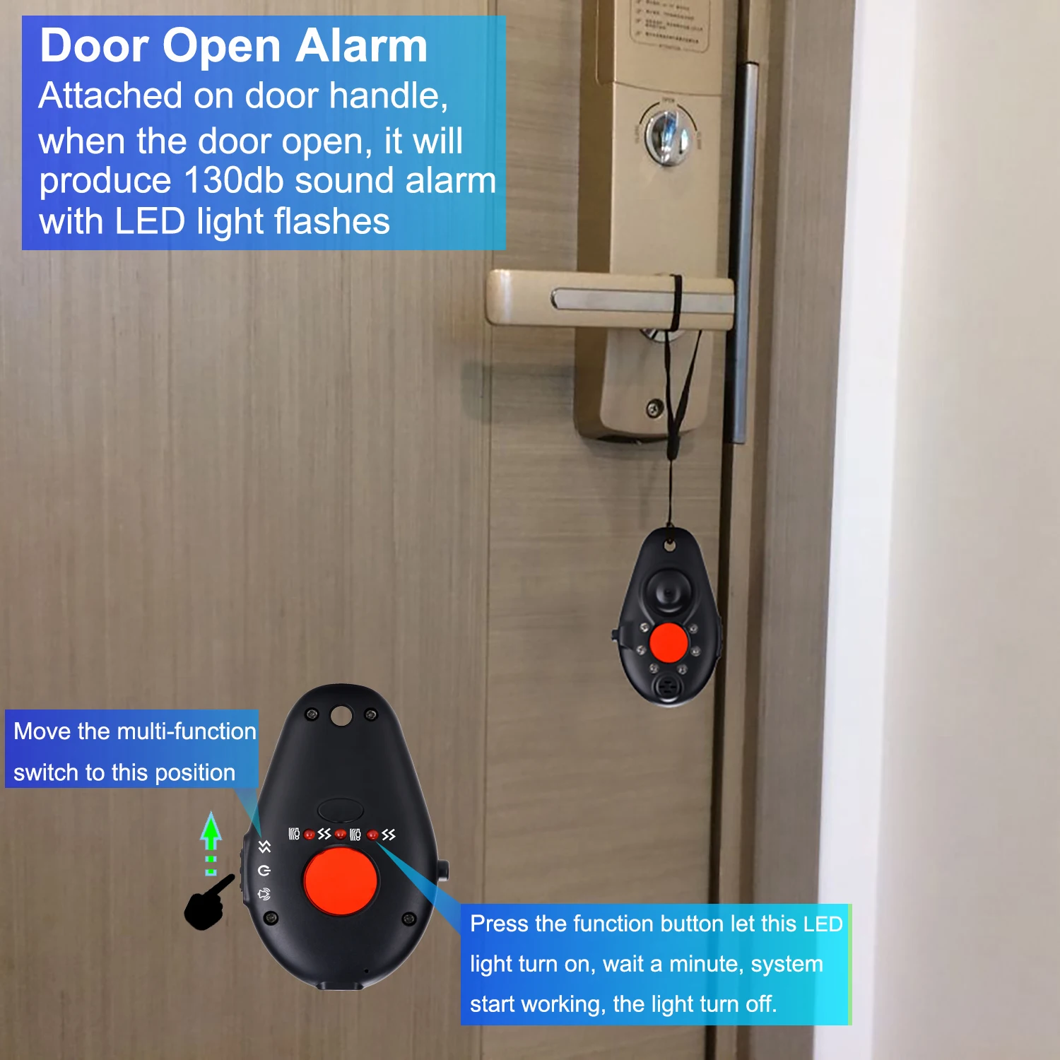 Safe Sound Personal Alarm, 130DB Personal Security Alarm, Emergency Safety Alarm for Women, Men, Children, Elderly Anti-thief Al
Safe Sound Personal Alarm, 130DB Personal Security Alarm, Emergency Safety Alarm for Women, Men, Children, Elderly Anti-thief Al