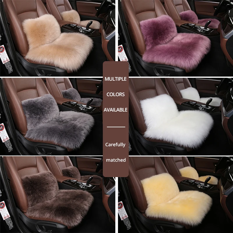 AUTOYOUTH Car Seat Cover with Australian Pure Wool Car Seat Cushion with Fur Headrest, Back Holder Purple
AUTOYOUTH Car Seat Cover with Australian Pure Wool Car Seat Cushion with Fur Headrest, Back Holder Purple