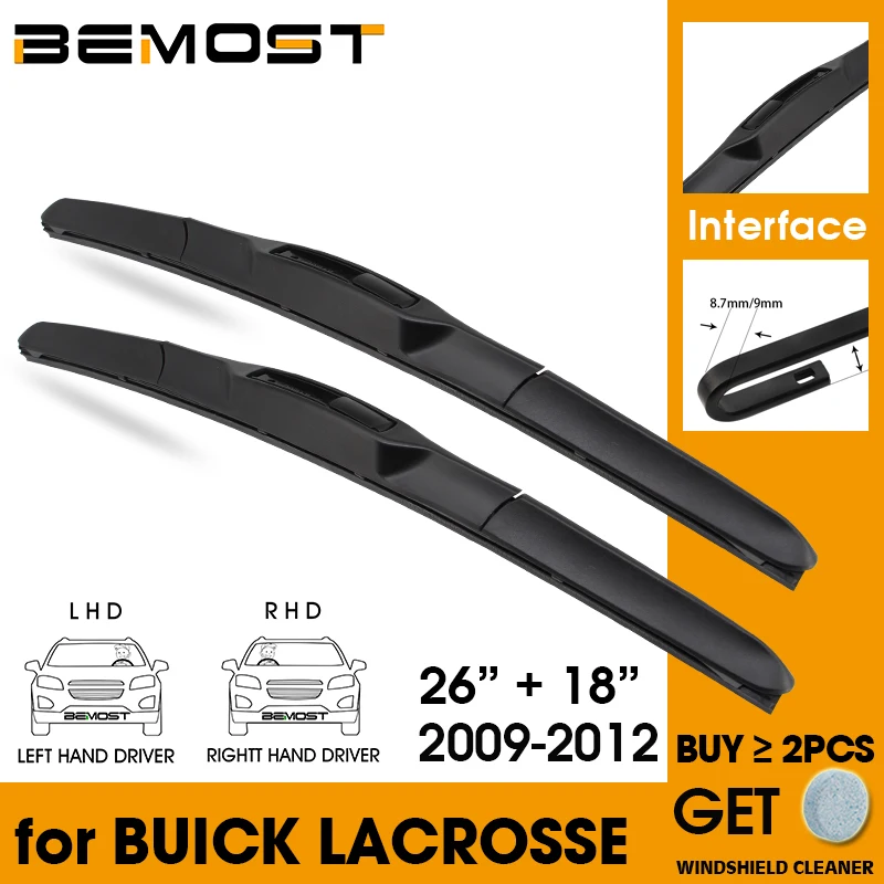 Car Wiper Blade Front Window Windshield Rubber Silicon Refill Wiper For Buick Lacrosse 2009-2012 LHD/RHD 26"+18" Car Accessories
Car Wiper Blade Front Window Windshield Rubber Silicon Refill Wiper For Buick Lacrosse 2009-2012 LHD/RHD 26"+18" Car Accessories