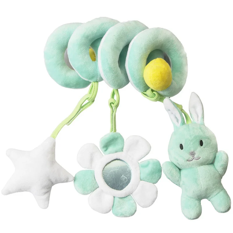 New Baby Bed Hanging Toy Hanging Spiral Rattle Cart Pendant Interactive Early Education Tool Newborn Stroller for 0-3 Years Old
New Baby Bed Hanging Toy Hanging Spiral Rattle Cart Pendant Interactive Early Education Tool Newborn Stroller for 0-3 Years Old