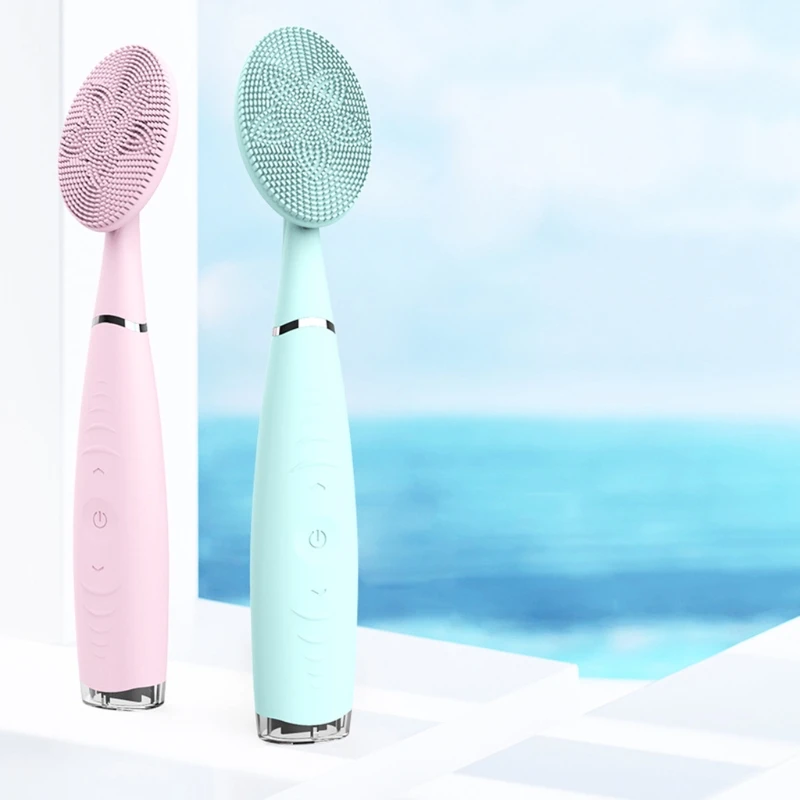 Electric Facial Cleaning Massage Brush Handheld Washing Machine Rechargeable Silicone Face Skin Care Cleanser
Electric Facial Cleaning Massage Brush Handheld Washing Machine Rechargeable Silicone Face Skin Care Cleanser