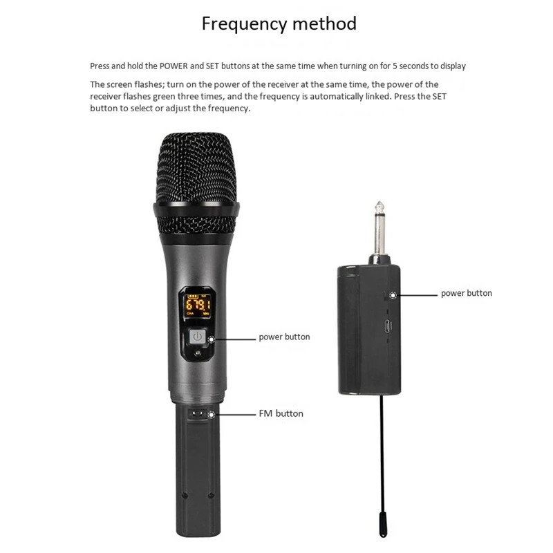 X187 Universal Microphone Wireless Microphone U-Section OUtdoor Conference Home AUdio Card Live Karaoke
X187 Universal Microphone Wireless Microphone U-Section OUtdoor Conference Home AUdio Card Live Karaoke