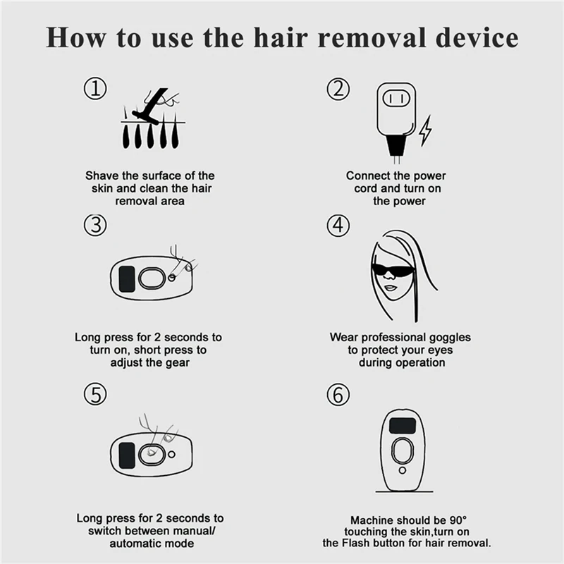 CkeyiN 990,000 Flashes Ipl Laser Hair Remover Laser Epilator Razor Women Shaver Painless Permanent Photoepilator Hair Removal
CkeyiN 990,000 Flashes Ipl Laser Hair Remover Laser Epilator Razor Women Shaver Painless Permanent Photoepilator Hair Removal