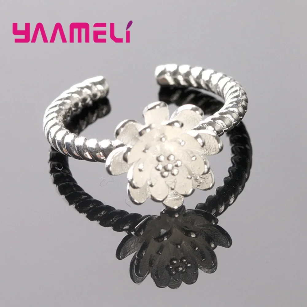 High-Grade Tiny Charm Rings 925 Sterling Silver Small Lotus Fashion Flower Finger Accessories Jewelry for Women Girls Gift
High-Grade Tiny Charm Rings 925 Sterling Silver Small Lotus Fashion Flower Finger Accessories Jewelry for Women Girls Gift